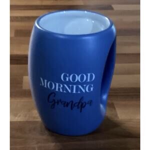 Pavilion Good Morning Grandpa Matte Hand-Warming Mug 16 Oz